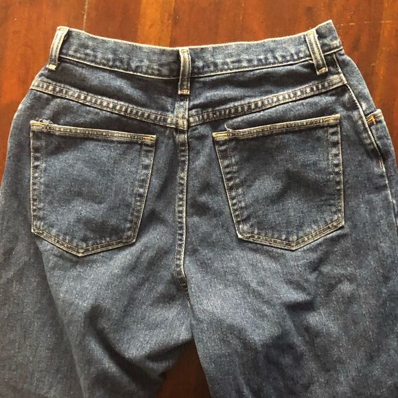 Wrangler for women straight leg mom jeans 10 x 29/med wash/12 in rise/7 in zip - Picture 11 of 14